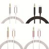 Usb Type C To 3.5mm Aux Audio Cable Headset Speaker Headphone Jack Adapter Car Aux for Samsung S20 Plus Note 20 S21 Ultra Tab S7
