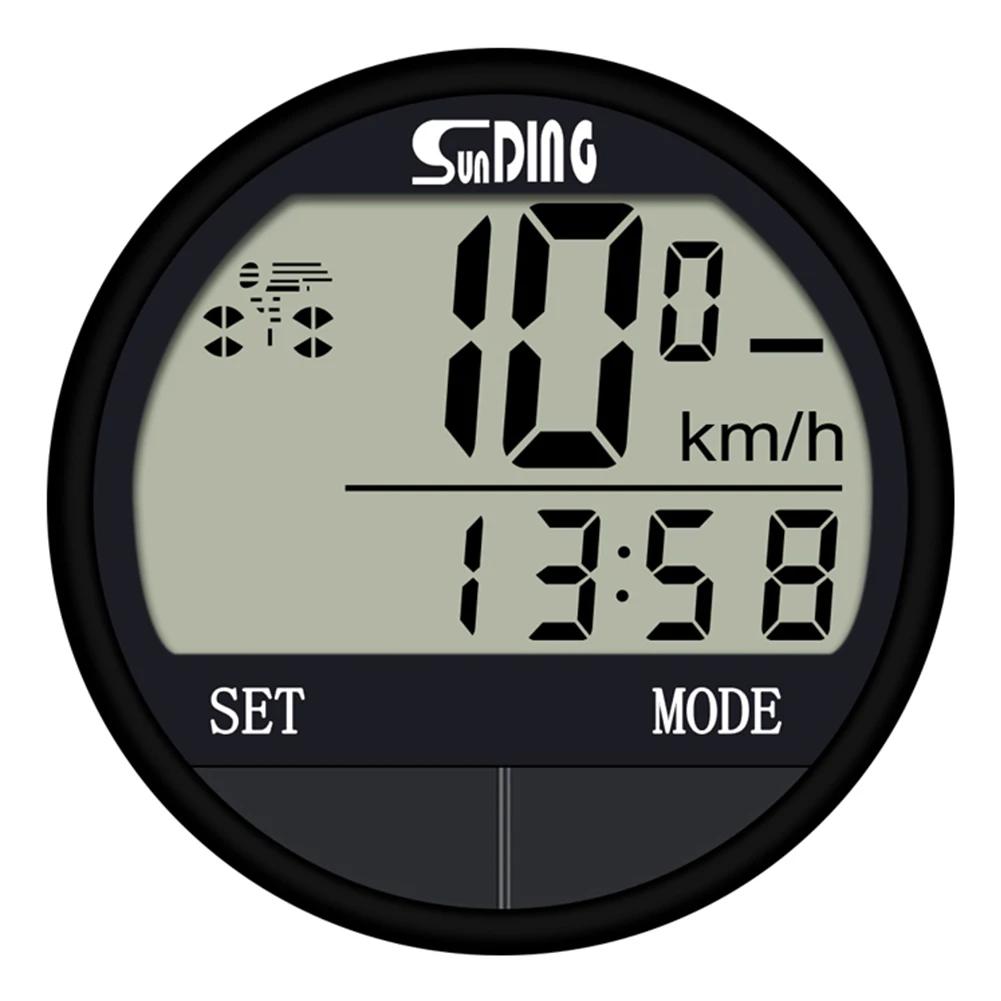 Cycling Stopwatch Multi-Functional Bike Computer with Odometer LCD Display Digital Bicycle Speedometer for MTB Outdoor Cycling