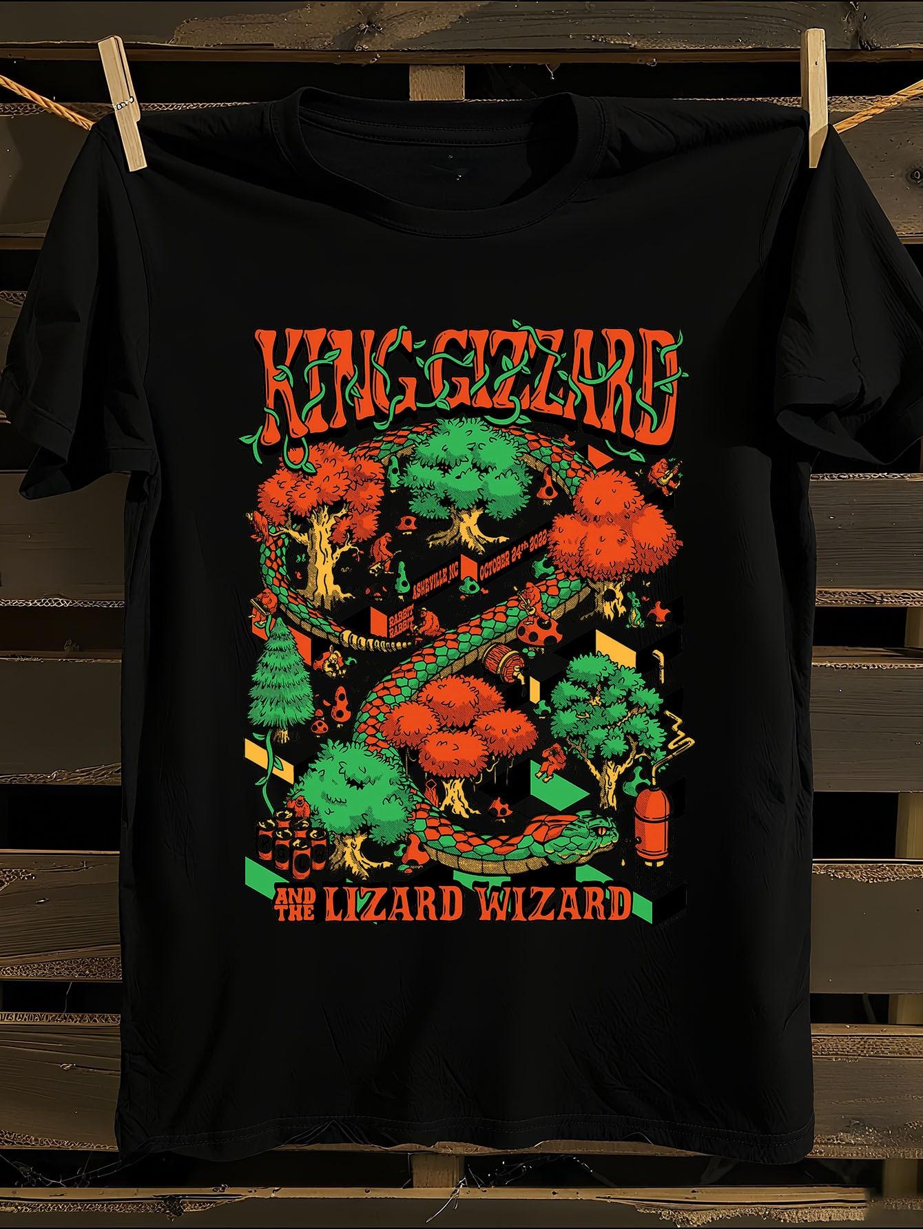 Rare King Gizzard The Lizard Wizard New York S/T Album Ts... L