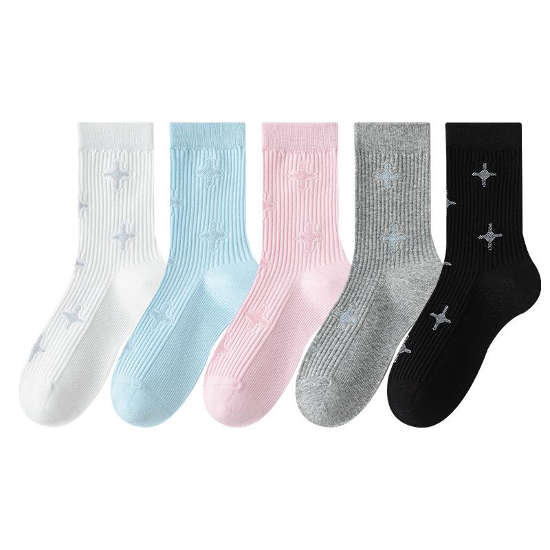 Boneless Socks for Women, Loose and Versatile Mid-calf Socks for Autumn and Winter