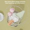 Underwear Washer with Laundry Cup Cordless Small Washing Machine Rechargeable Portable Washing Machine for Bra Underwear Socks