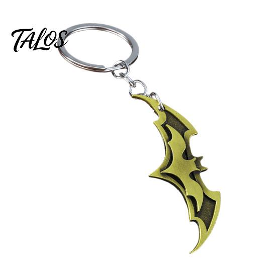 Zinc Alloy Key Holder Bat Dart Keychain, Car Ring for Keychain Men, Handbags Backpacks Charm Decorative Accessory Halloween Lightweight Bag Charms