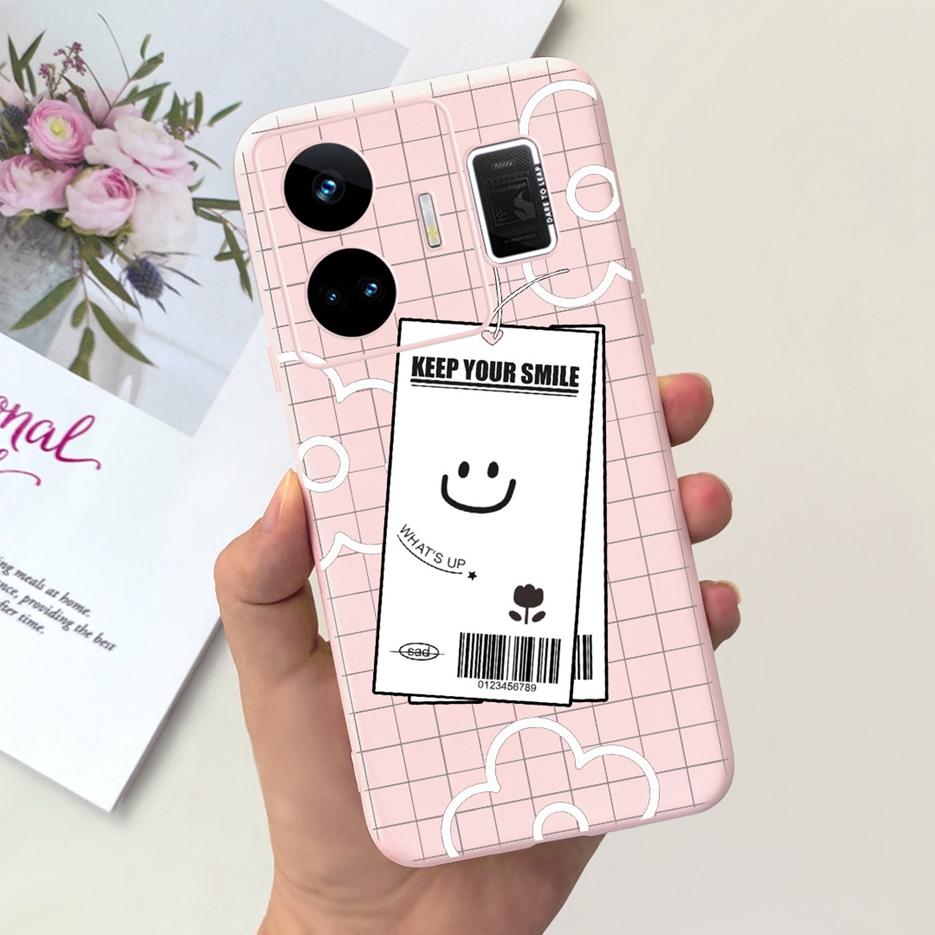 For Realme GT Neo 5 Case RMX3706 Stylish Art Painted Back Cover Soft TPU Phone Case For Realme GT Neo5 240W Fundas 6.74'' Bumper