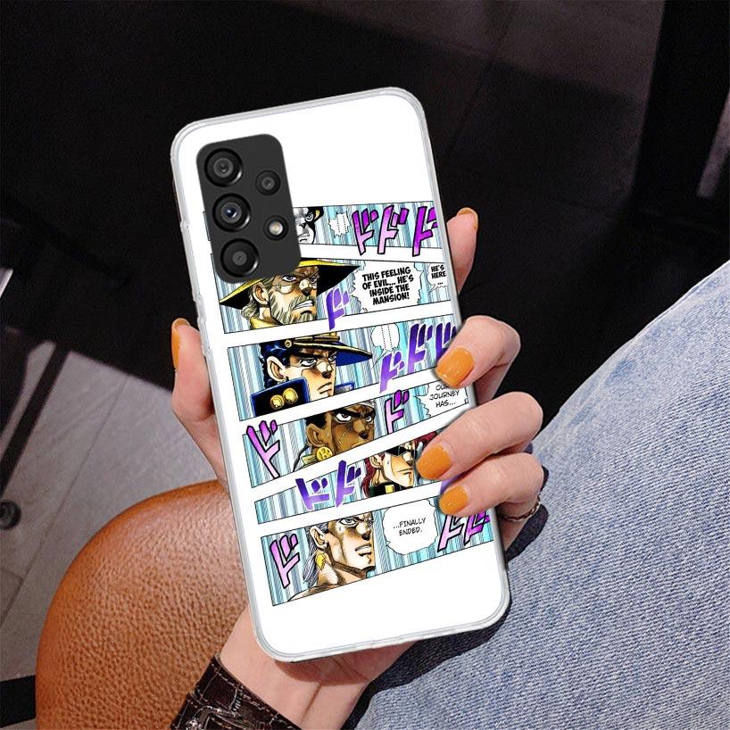 JoJo's Bizarre Adventure Stardust Crusaders Phone Case For Samsung Galaxy A17 A16 A15 A14 A13 A57 A56 A55 A54 A53 A37 A36 A35 A3
