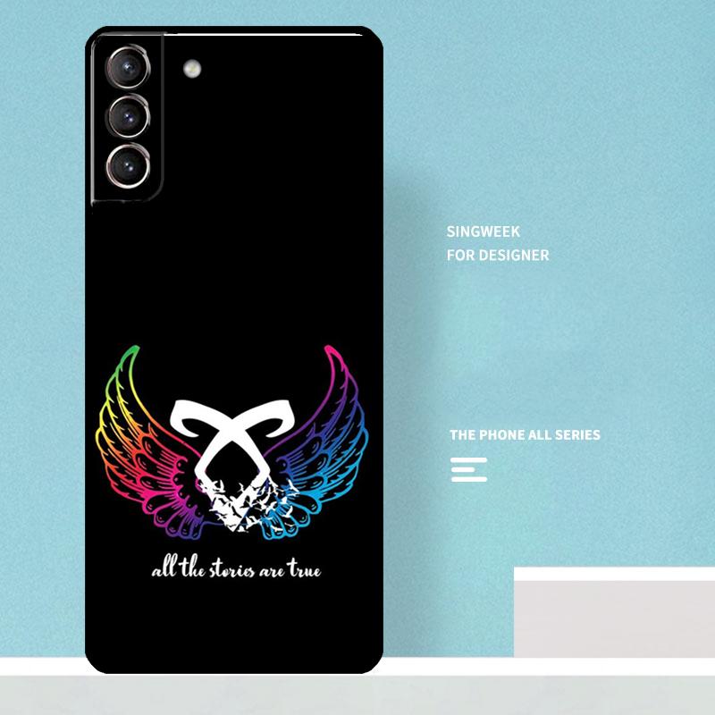 Shadowhunters Case For Samsung Galaxy S24 S22 S21 S23 Ultra Note 20 S8 S9 S10 Note 10 Plus S20 FE Cover