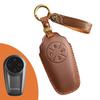 The first layer of cowhide key cover is suitable for Chery Star Era ET key bag, genuine leather, handmade keychain, leather goods.