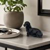 Yangyizhi 3D Printed Dachshund Sculpture, Miniature Dog Figurine, Matte Finish Statue, Artistic Pet Memorial Gift