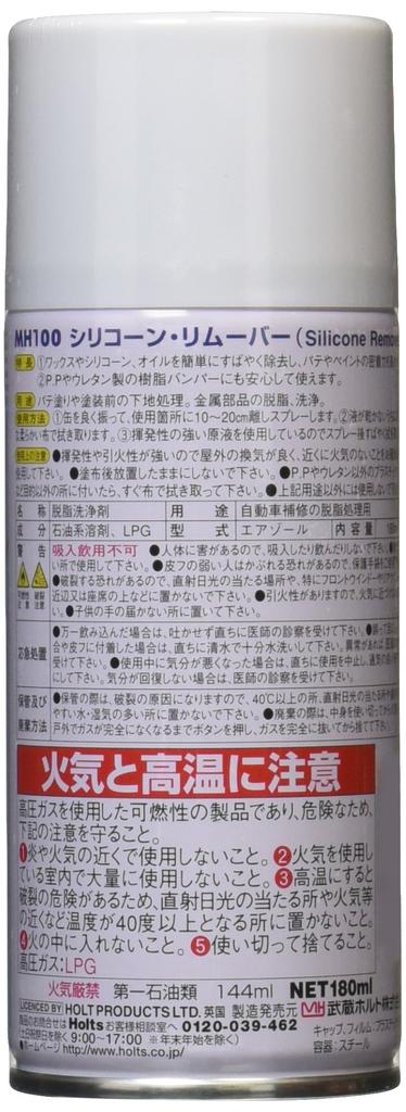 Holts MH100 Silicon 180ml Remover,