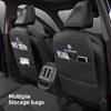 2026 Hot For Volkswagen VW 1Pcs Car Seat Anti-Kick Pad With Pocket Protective Cover For VW GTI Golf 6 7 8 Passat Polo CC Tiguan