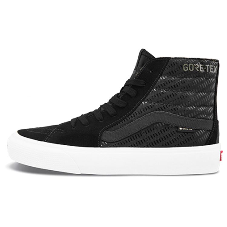 

Черные кроссовки унисекс Vans Sk8-Hi GTX True-White VN0A4VJD23F