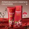 Detergente Viso Antiossidante al Melograno Rosso Pulizia Profonda Ingredienti Naturali Illuminante Controllo Sebo Per Tutti i Tipi di Pelle