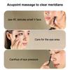 Purple Sandalwood Roller Massager Lotus Seedpod Beauty Professional Brass Facial Gua Sha Tool Eye Relaxation Spot Meridians