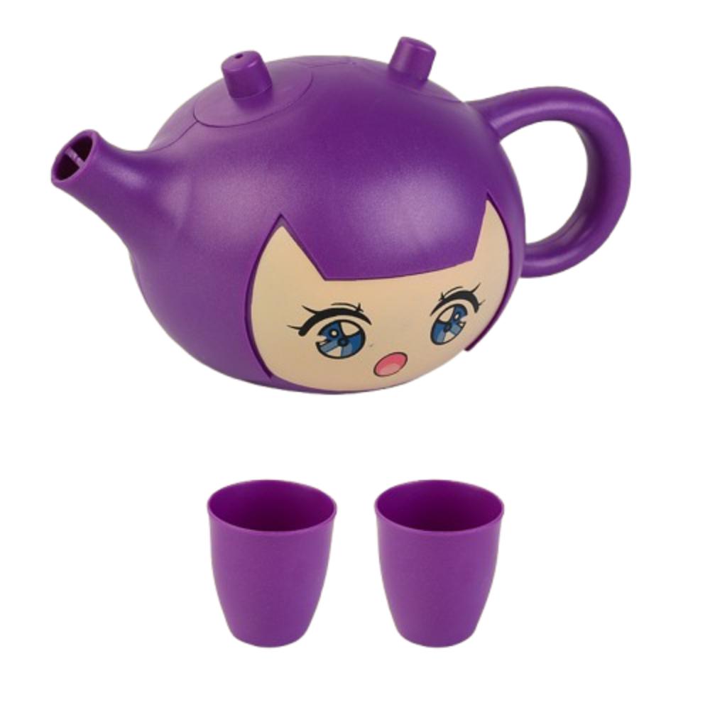 

Creative Children s Magic Teapot Toy Novelty Innovative Tea Pot Kitchen Play фиолетовый