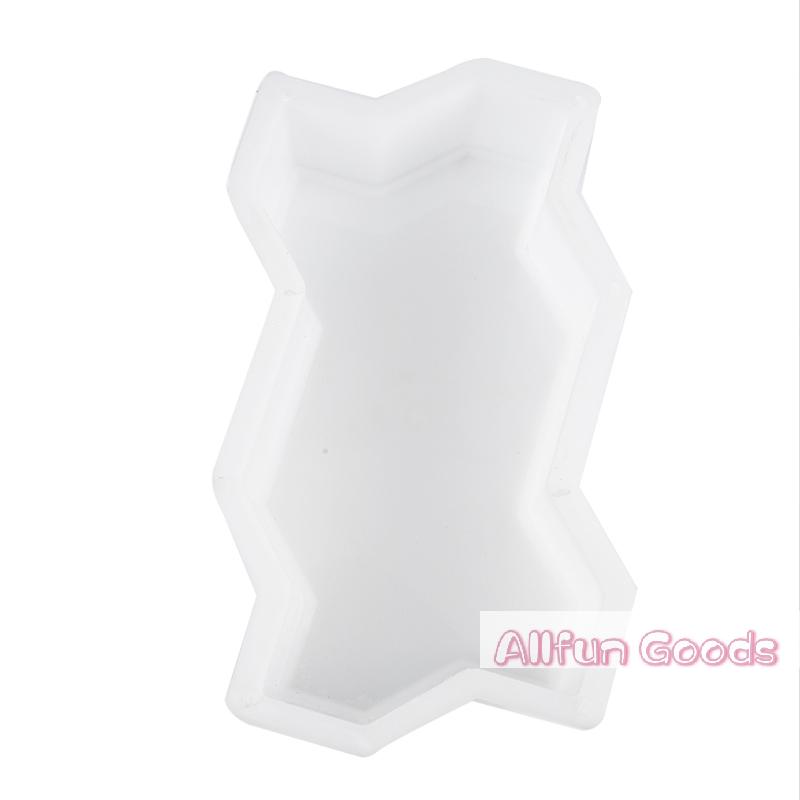 [TG835]DIY Path Maker Concrete Molds Garden Pavement Mold Road Path Paving Brick Mould