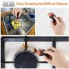 Plastic & Metal Razor Blade Scraper, Window Glass Cleaner, Vinyl Film & Adhesive Remover Tool for Car & Home