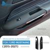 For Ford Mustang GT Dark Horse EcoBoost 2015-2021 2022 2023 2024 2025 2026 2027 LHD Car Door Button Panels Silicone Decor Cover
