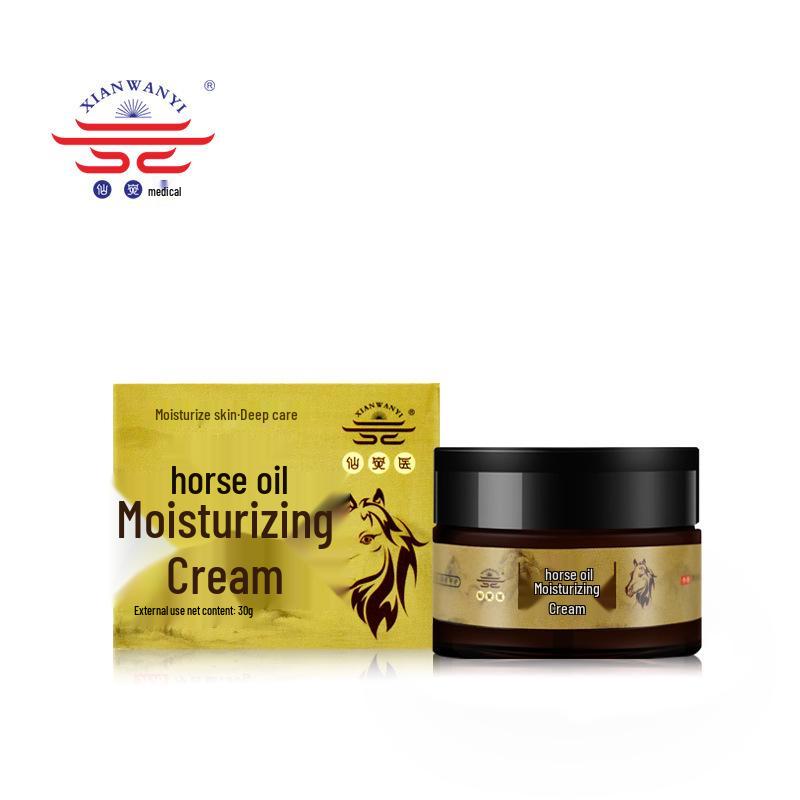 

Крем для рук и ног от трещин Kobe с лошадиным жиром, увлажняющий и против сухости, Япония