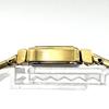 Used A023 RADO Gold Color Square Case Quartz Ladies Watch