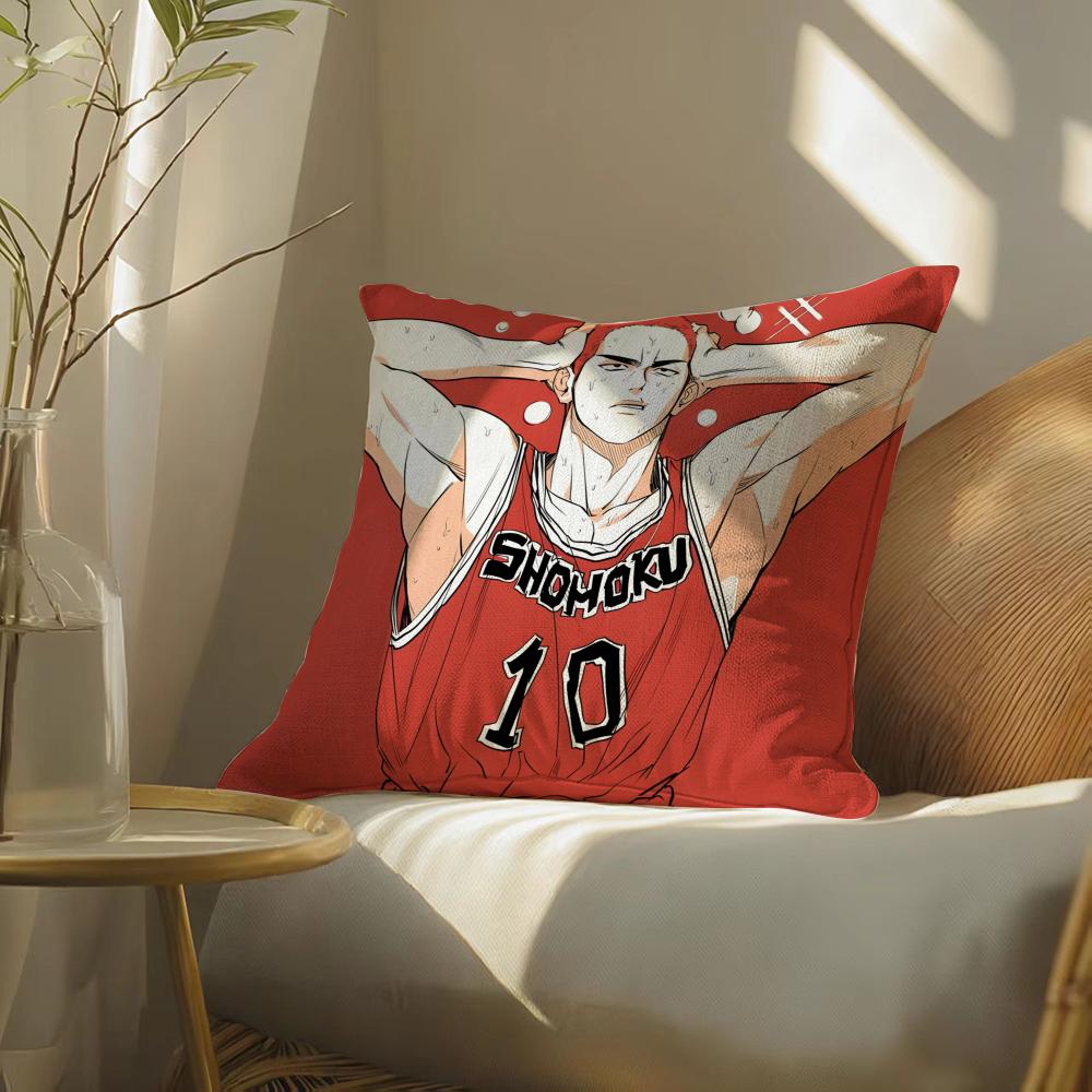 S-Slamdunkanimecute Pillow Case Pillowcase, Double-Sided Printed, Sofa Cushion, Bedroom Headboard