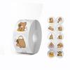 500PCS Multicolor Cartoon Capybara Sticker Accessories Kawaii Graffiti Decal Scrapbook Sticker