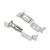 2Pcs Car License Plate Holder Trailer Number Plate Bracket Stainless Steel for Truck Ship Standard Numbers Plates 11cm x 52cm License Plate Covers