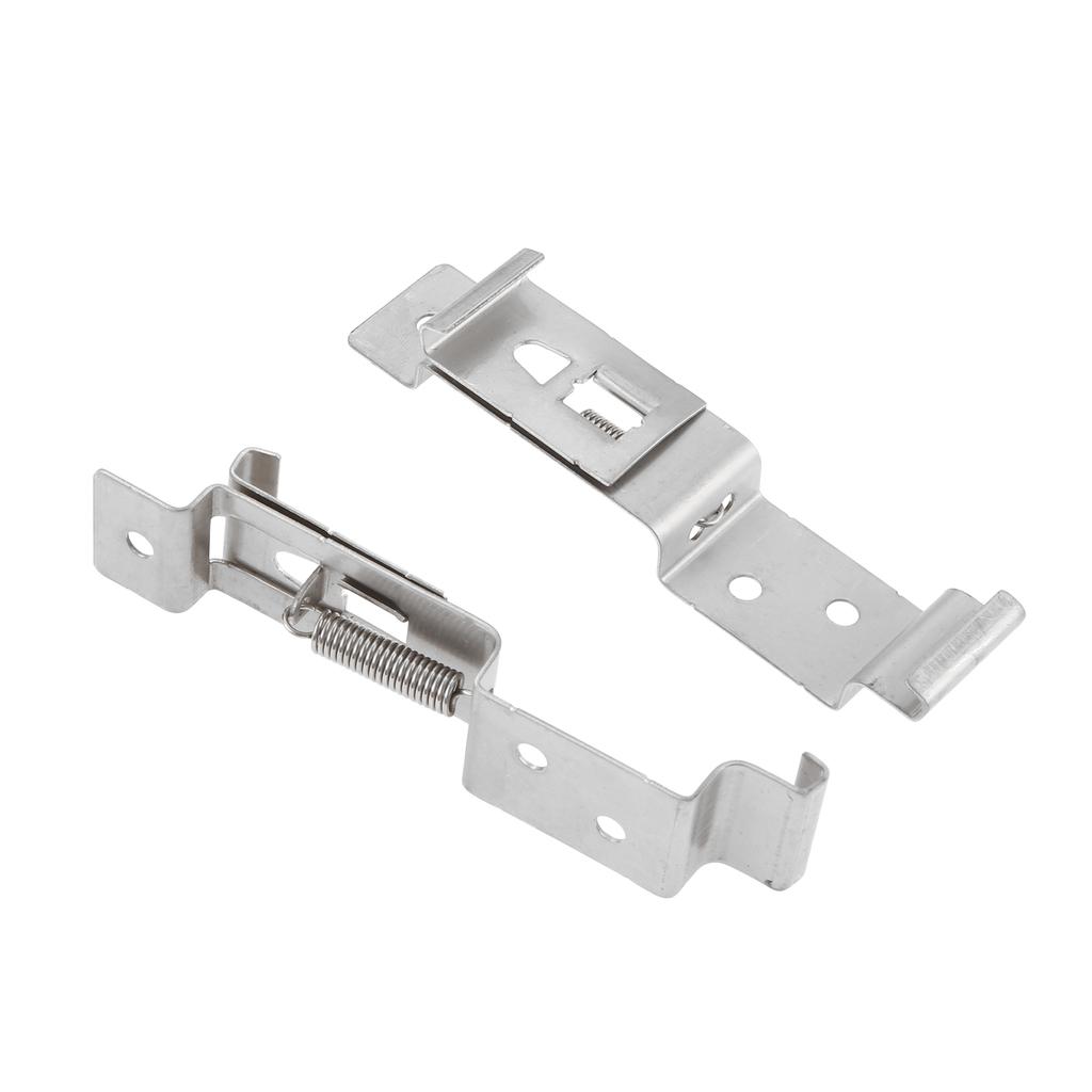 2Pcs Car License Plate Holder Trailer Number Plate Bracket Stainless Steel for Truck Ship Standard Numbers Plates 11cm x 52cm License Plate Covers