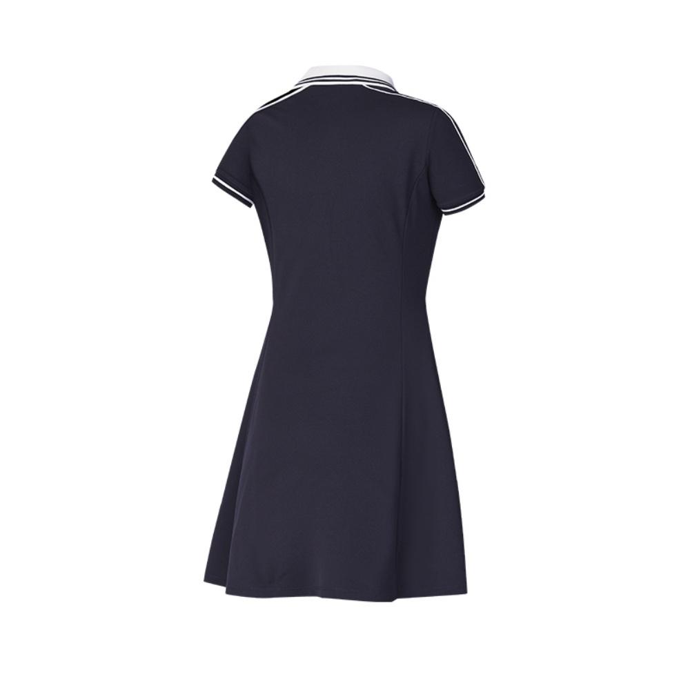 

New FILA Short Sleeved Dress Women s RD Royal Blue A11W523324F-NV S（160/80A）