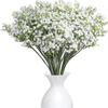 Artificial Flowers Fake Plastic Gypsophila Wedding Bridal Bouquet Accessories Clearance Vase Home Room Decor Diy Gift Yard Cheap