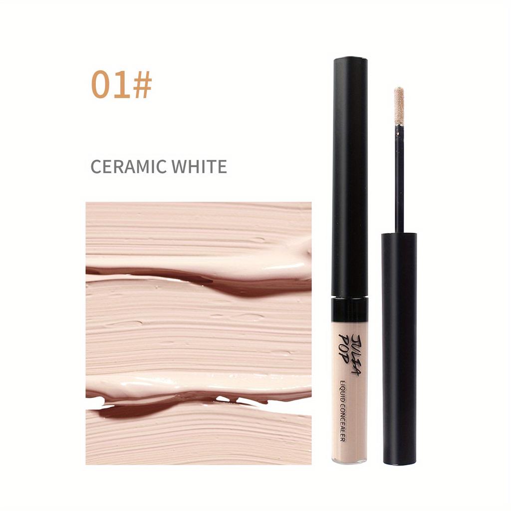 Concealer Liquid Covers Dark Circles, Tear Grooves, Acne Marks, Facial Spots, Fine Lines, and Does Not Take Off Makeup. Four Colors Are Optional 5ml