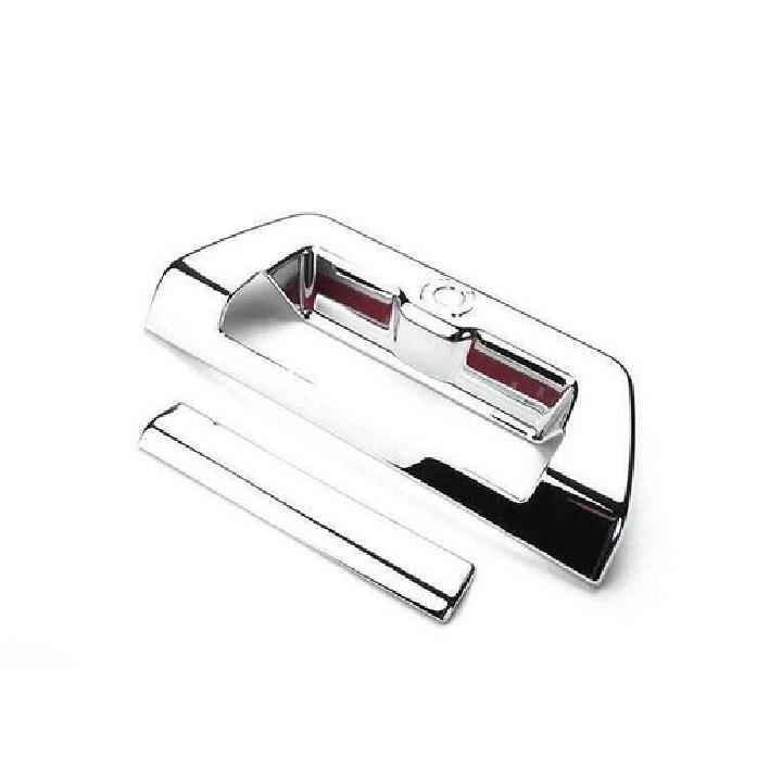 Trunk Tailgate Door Bowl Cover Trim For Ford F150 F-150 2015- Chrome Silver