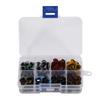 80pcs 40Pairs 8 Color Mix 10mm Safety Eyes Box for Teddy Bear Stuffed Toy Animal Puppet Doll