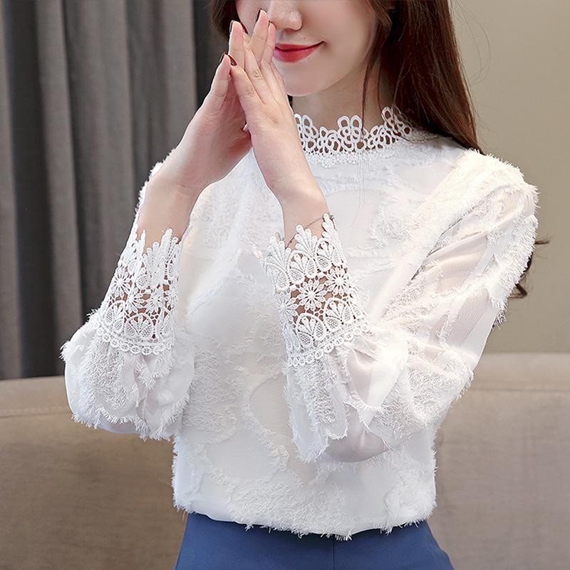 Women Blouse Full Sleeve Loose Women  Elegant