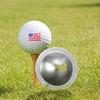 Golf Ranhura Marcada por Riscador Marca de Alinhamento Desenho de Linha Impermeável Gaveta de Metal para Golf