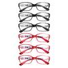 6pcs Women Reading Glasses Anti-blue Light Presbyopic Radiation Protection Portable Ultralight Eyewear Vision Care
