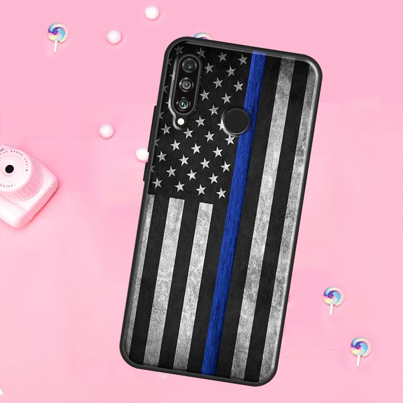 Police For Huawei Nova 11 Pro 10 9 SE Y70 Y60 Y90 Y61 Y91 Y73 Y72 12s 12i 11i 8i P30 P40 Lite Case