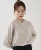 Hyeyeong Kim Wool Hooded Knit Cardigan - White