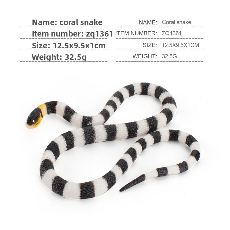 Reptile Pvc Snake Models For Educational Displays And Kids Learning Toys
