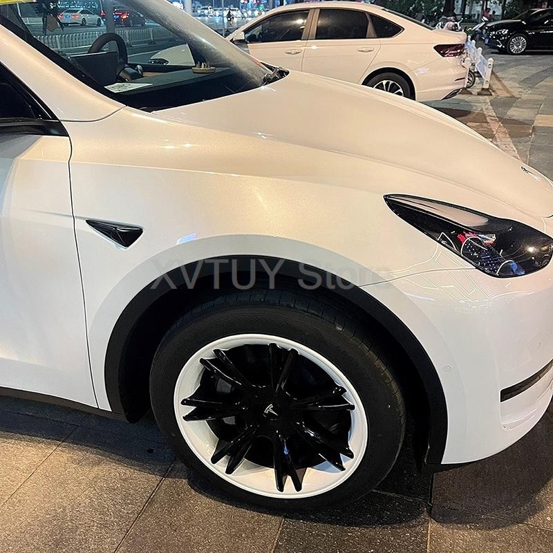 Hub Cap 4PCS New 19 Inch Performance Wheel Cap Full Rim protection Cover For Tesla Model Y Replacement Automobile Accessories