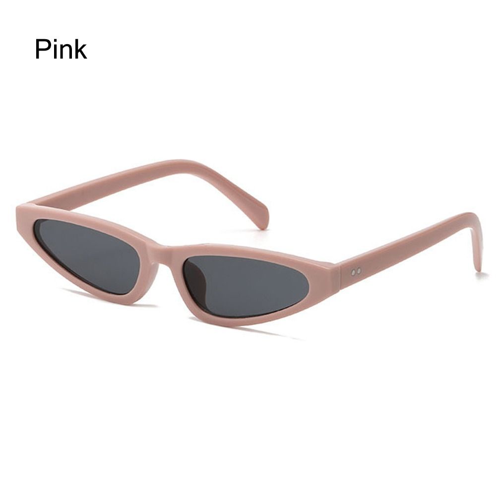 Unique Small Frame Cat Eye Sunglasses for Women Trendy UV Protection Triangle Shades Hip-Hop Sun Glasses Fashion Eyewear