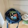 Large Capacity Denim Bag Women's Tote Bag Vintage Shoulder Crossbody Bag