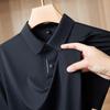 Dibinze Men's Plus Size Dry Fit Casual Short Sleeve Polo Shirt