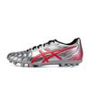 Ds Light Club Wide Fashion Ag (Rubber Short Studs) Artificial Turf Fitting Soccer Shoes Men Soccer Shoes Silver Red 1103A119-020