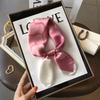 Pink Silk Silk Scarf, High-end Versatile Spring and Autumn Square Scarf, Headscarf 100% Mulberry Silk Gift Silk Small Scarf