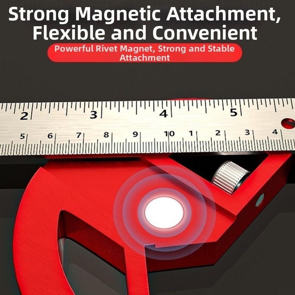 Adjustable Angle Protractor 0-180 Degrees Angle Ruler Construction Protractors  Measuring