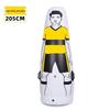 Aufblasbarer Fußball-Trainingsdummy & Pumpe