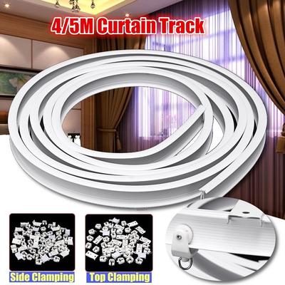 3 Meter cuttable bendable Mini Vorhang Track & Ringe Fenster Dusche