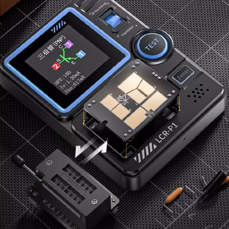Advanced Transistors Tester Portability Instrument For Precise Electrical Component Measurement And Analysis Tool