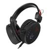 USB Mechanical Feel Keyboard And Game Mouse Set Headset Light Computer Desktop Wired Mouse Three-piece