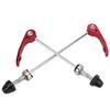 1 PairCelsiusset   Front Rear Quick Release Skewers Wearproof Bike Quick Release Lever