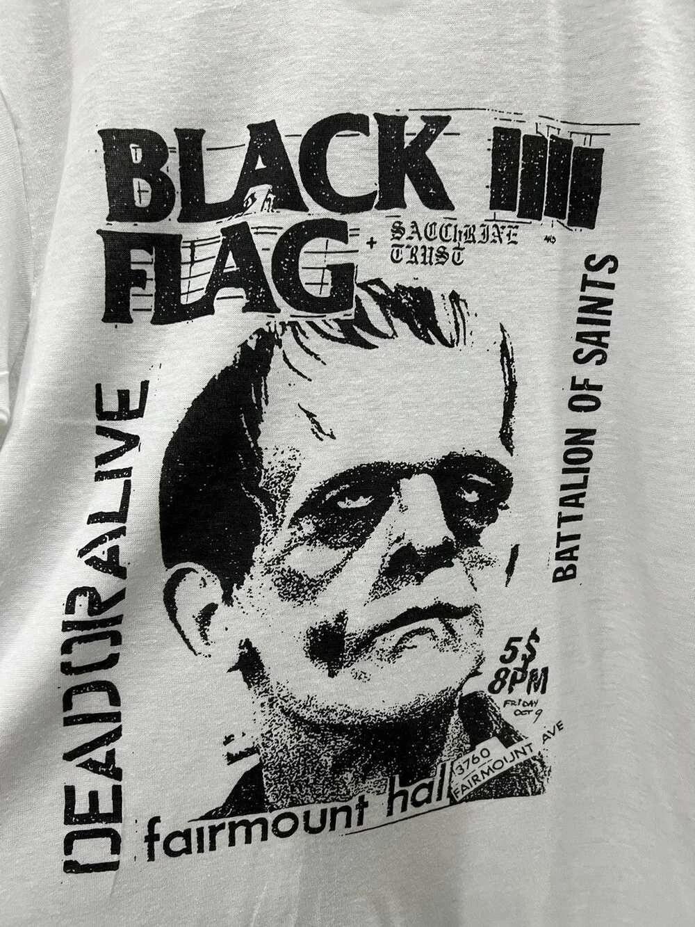 VINTAGE BLACK FLAG DEAD OR ALIVE PUNK Cotton Unisex S-4XL T-Shirt M335 S